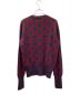 Vivienne Westwood (ヴィヴィアンウエストウッド) SQUIGGLE LADY CARDI LIGHT/ジャガードカーディガン グレー サイズ:L：25000円