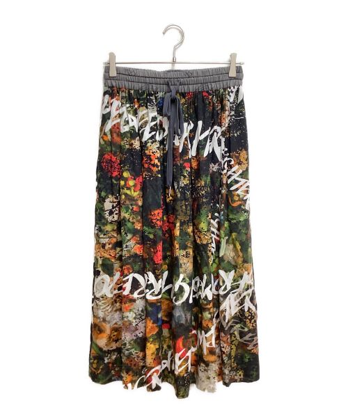 Vivienne Westwood RED LABEL（ヴィヴィアンウエストウッドレッドレーベル）Vivienne Westwood RED LABEL (ヴィヴィアンウエストウッドレッドレーベル) FREEDOM FIGHTER FLOWER SKIRT (フリーダムファイターフラワースカート) ブラック サイズ:00の古着・服飾アイテム