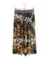 Vivienne Westwood RED LABEL（ヴィヴィアンウエストウッドレッドレーベル）の古着「FREEDOM FIGHTER FLOWER SKIRT (フリーダムファイターフラワースカート)」｜ブラック