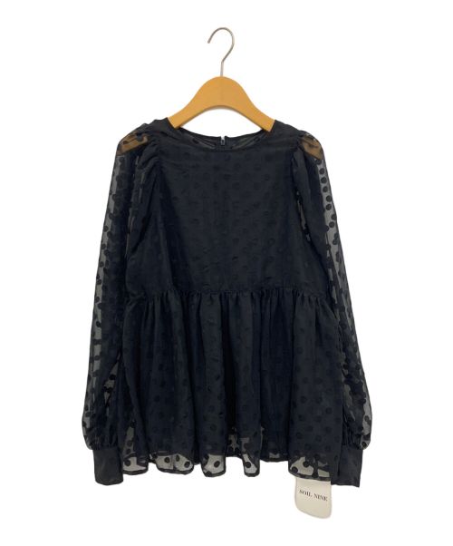 SOIL NINE（ソイルナイン）SOIL NINE (ソイルナイン) Dot Balloon Pullover ブラック サイズ:-の古着・服飾アイテム