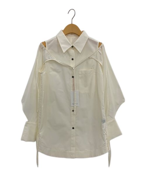 MAISON SPECIAL（メゾンスペシャル）MAISON SPECIAL (メゾンスペシャル) Multi Way Layered shirt オフホワイト サイズ:FREEの古着・服飾アイテム