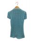 POLO RALPH LAUREN (ポロ・ラルフローレン) ケーブルニットポロシャツ ブルー サイズ:XS：10000円