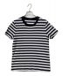 MONCLER（モンクレール）の古着「Striped Cotton T-Shirt」｜ネイビー