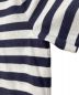 中古・古着 MONCLER (モンクレール) Striped Cotton T-Shirt ネイビー サイズ:M：12000円