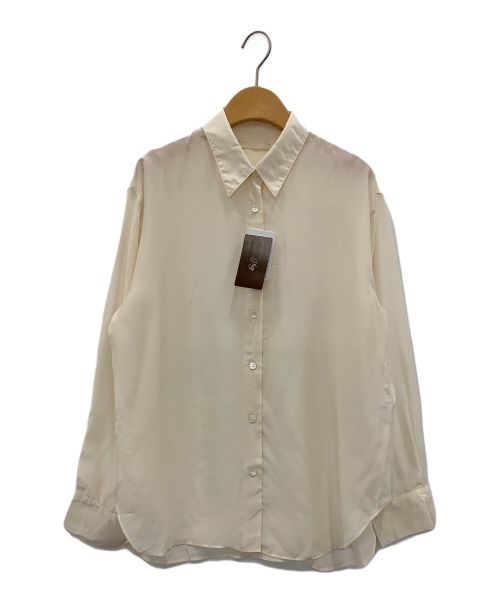 Plage（プラージュ）Plage (プラージュ) SILK RAYON シャツブラウス ベージュ サイズ:Fの古着・服飾アイテム