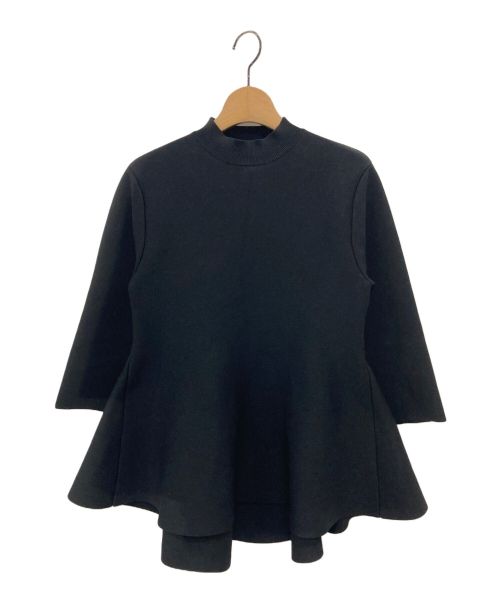 LE PHIL（ル フィル）LE PHIL (ル フィル) フレアニット ブラック サイズ:Fの古着・服飾アイテム