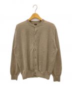 BATONERバトナ―）の古着「CHOMA CREW NECK CARDIGAN」｜ブラウン