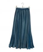 Mes Demoiselles...メドモワゼル）の古着「LONG SKIRT」｜ブルー