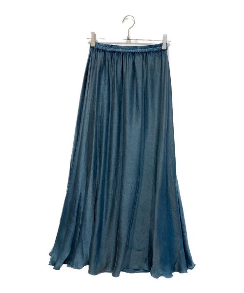 Mes Demoiselles...（メドモワゼル）Mes Demoiselles... (メドモワゼル) LONG SKIRT ブルー サイズ:36の古着・服飾アイテム