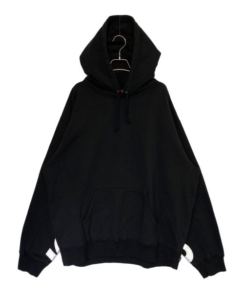 SUPREME（シュプリーム）SUPREME (シュプリーム) Cropped Panels Hooded Sweatshirt ブラック サイズ:XLの古着・服飾アイテム