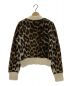 Ganni (ガニー) Leopard Jacquard O-neck ベージュ サイズ:XS：7000円