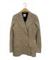 MADISON BLUE（マディソンブルー）の古着「GARBO LINEN PEARL JACKET」｜ベージュ