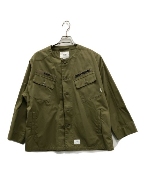 WTAPS（ダブルタップス）WTAPS (ダブルタップス) SCOUT LS COTTON WEATHER カーキ サイズ:1の古着・服飾アイテム