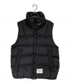 WTAPSダブルタップス）の古着「BIVOUAC VEST POLY TAFFETA LIMONTA」｜ブラック