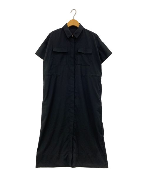 SOEJU（ソージュ）SOEJU (ソージュ) ロングシャツワンピース ブラック サイズ:Fの古着・服飾アイテム