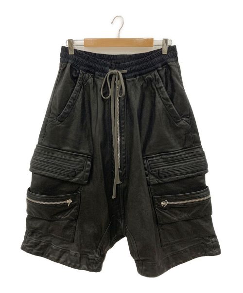 A.F ARTEFACT（エーエフ アーティファクト）A.F ARTEFACT (エーエフ アーティファクト) LOWCROTCH MILITARY WIDE SHORTS ブラック サイズ:2の古着・服飾アイテム