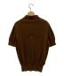 SUPER A MARKET (スーパーエーマーケット) Original Knit Polo shirt ブラウン サイズ:S：13000円