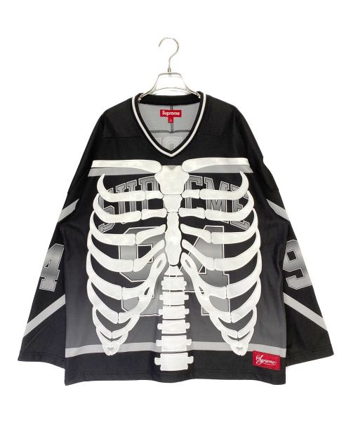 SUPREME（シュプリーム）SUPREME (シュプリーム) Bones Hockey Jersey ブラック サイズ:Lの古着・服飾アイテム