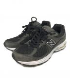 NEW BALANCEニューバランス）の古着「ローカットスニーカー」｜ブラック