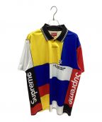 SUPREMEシュプリーム）の古着「Colorblocked Soccer Polo」｜マルチカラー