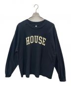 is-ness×journal standard L'essageイズネス×ジャーナルスタンダード レサージュ）の古着「HOUSE T-SHIRTS」｜ブラック