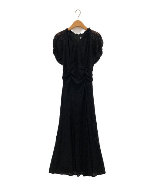 CELFORD（セルフォード）CELFORD (セルフォード) ストレッチレースナローワンピース ブラック サイズ:38の古着・服飾アイテム