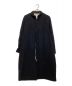 SUZUKI TAKAYUKI（スズキタカユキ）の古着「stand fall collar coat」｜ブラック