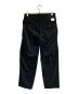 WTAPS (ダブルタップス) TUCK 02 CORDUROY TROUSERS ブラック サイズ:1 未使用品：22000円