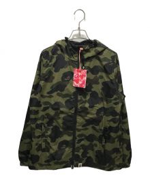 A BATHING APE（アベイシングエイプ）の古着「1SR CAMO マウンテンジャケット」｜オリーブ