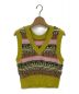 MAISON SPECIAL（メゾンスペシャル）の古着「Multicolor Knit Vest」｜イエロー