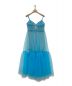 MAISON SPECIAL (メゾンスペシャル) Tulle Shirring Gathered Dress ブルー サイズ:FREE：12000円