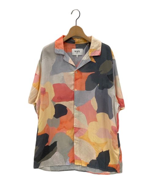 WAX LONDON（ワックスロンドン）WAX LONDON (ワックスロンドン) DIDCOT SS SHIRT BLOSSOM PASTEL  マルチカラー サイズ:Lの古着・服飾アイテム