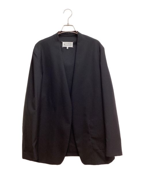 Maison Margiela（メゾンマルジェラ）Maison Margiela (メゾンマルジェラ) ノーカラージャケット ブラック サイズ:50の古着・服飾アイテム