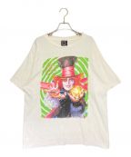 SAINT MICHAEL×DISNEYセントマイケル×ディズニー）の古着「DSNY SS TEE/MAD HATTER」｜ホワイト