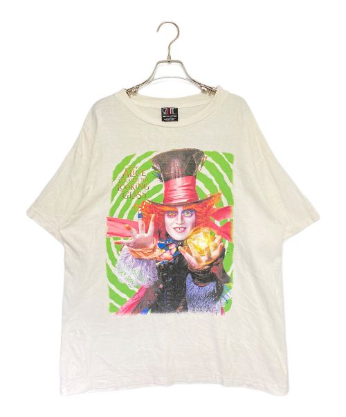 SAINT MICHAEL（セントマイケル）SAINT MICHAEL (セントマイケル) DISNEY (ディズニー) DSNY SS TEE/MAD HATTER ホワイト サイズ:Lの古着・服飾アイテム