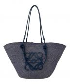 LOEWEロエベ）の古着「ANAGRAM BASKET BAG DENIM BLUE」｜ブルー