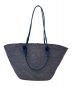 LOEWE (ロエベ) ANAGRAM BASKET BAG DENIM BLUE ブルー サイズ:-：70000円