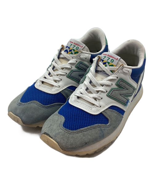 NEW BALANCE（ニューバランス）NEW BALANCE (ニューバランス) スニーカー ブルー サイズ:7 1/2の古着・服飾アイテム