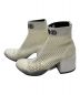 MM6 Maison Margiela (エムエムシックス メゾンマルジェラ) Mesh Sock Boots オフホワイト サイズ:36：6000円