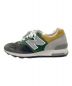 NEW BALANCE (ニューバランス) スニーカー ブラック×グリーン サイズ:26：15000円