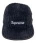 SUPREME (シュプリーム) Fine Wale Corduroy Camp Cap ブラック サイズ:-：8000円