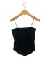 CLANE (クラネ) THIN CODE CAMISOLE ブラック サイズ:1：4480円