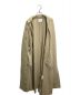 中古・古着 AMERI (アメリ) NAPOLEON DETAIL FLARE COAT ベージュ サイズ:M：8000円