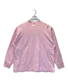 H BEAUTY&YOUTH（エイチ ビューティー&ユース）の古着「COLOR SWEAT PULLOVER」｜ピンク