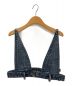 Spick and Span（スピックアンドスパン）の古着「5 1/2 REMAKE DENIM BUSTIER」｜インディゴ