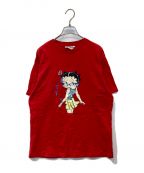 BETTY BOOPベティー・ブープ）の古着「プリントTシャツ」｜レッド