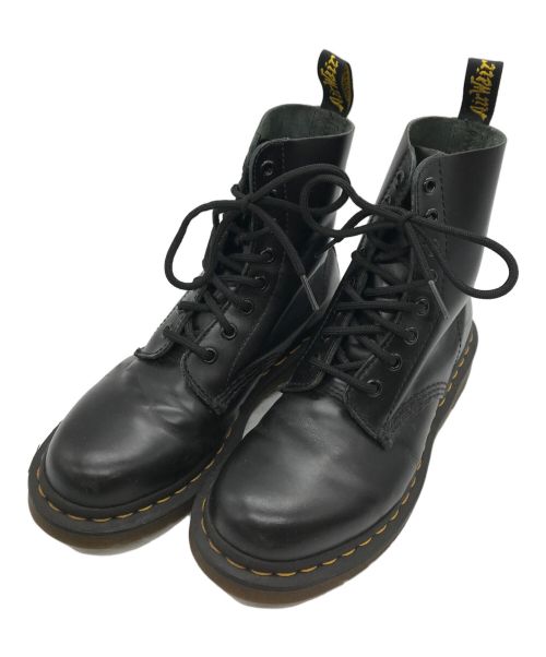 Dr.Martens（ドクターマーチン）Dr.Martens (ドクターマーチン) PASCAL VIRGINIA 8ホールブーツ ブラック サイズ:UK4の古着・服飾アイテム