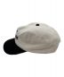 sporty&rich (スポーティーアンドリッチ) wellness club cap ホワイト×ブラック：3980円