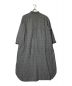 nest Robe (ネストローブ) グレンチェックリネンワンピース ブラック サイズ:F：11000円