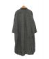 nest Robe (ネストローブ) グレンチェックリネンシャツワンピース ブラック サイズ:F：12000円